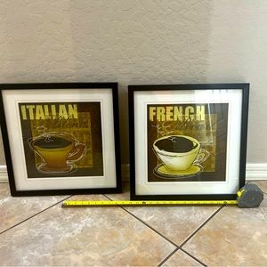 Two kitchen wall hanging #Airbnb